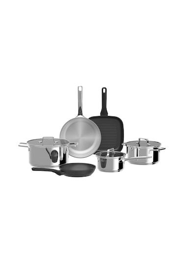 Berghoff 1315089 Dına Helix 9 Parçalı Tencere Seti