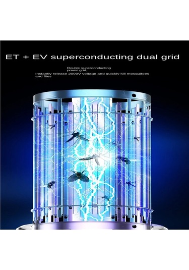 Jialan Şarj Edilebilir Sivrisinek Lamba Flycatcher Böcek