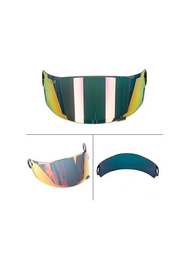 Wezone Ls2 Ff358 396 Kask Güneşlik - Kolay Kurulumlu, Yağmur Ve Rüzgar Koruyucu Renkli Pc Cam