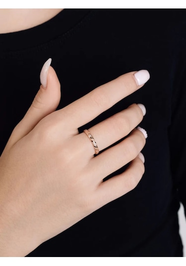 Voznesenskij Uvelirnyj Zavod 925 Ayar Gümüş "koru Ve Müstafa Kıl" Altın Kaplamalı Yüzük 272518978 Altın