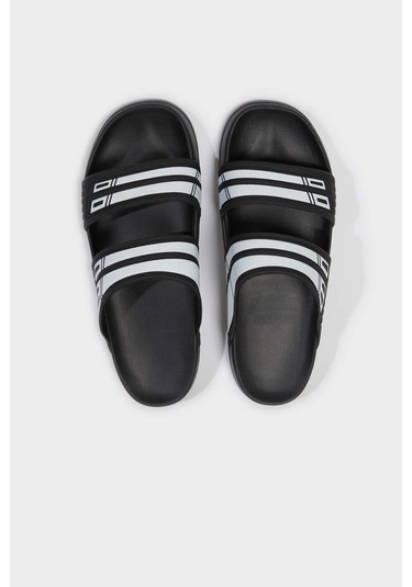 Defacto Erkek Düz Taban Çift Bantlı Eva Terlik E3130ax25hsbk23 Siyah