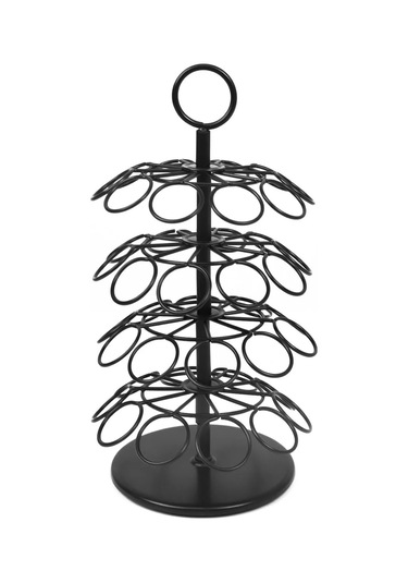 Kahve Kapsülü Tutucu, Kahve Kapsülü Atlıkarınca Saklama Antrasit