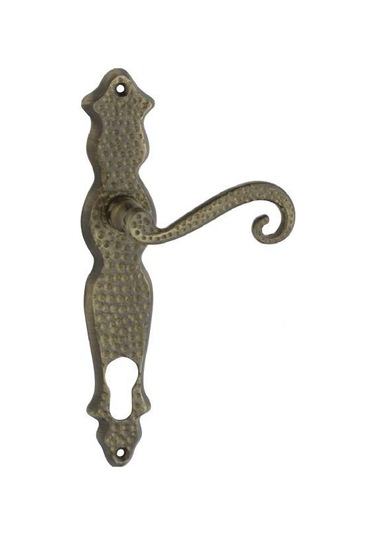 Prinç Döküm Antik Oksit Rustik Eskitme,ferforje Tipi Osmanlı Kapı Kolu Hft01033