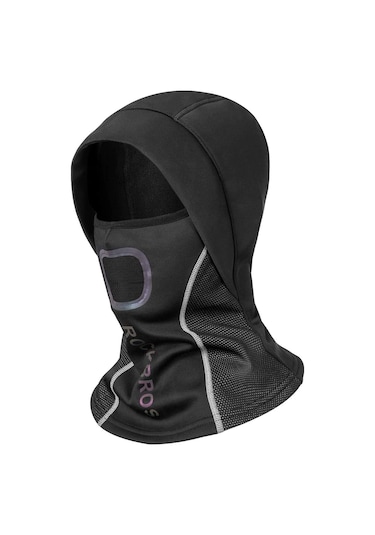 Rockbros Kış Kar Maskesi - Yüz Maskesi Nefes Alabili - Bisiklet, Siyah