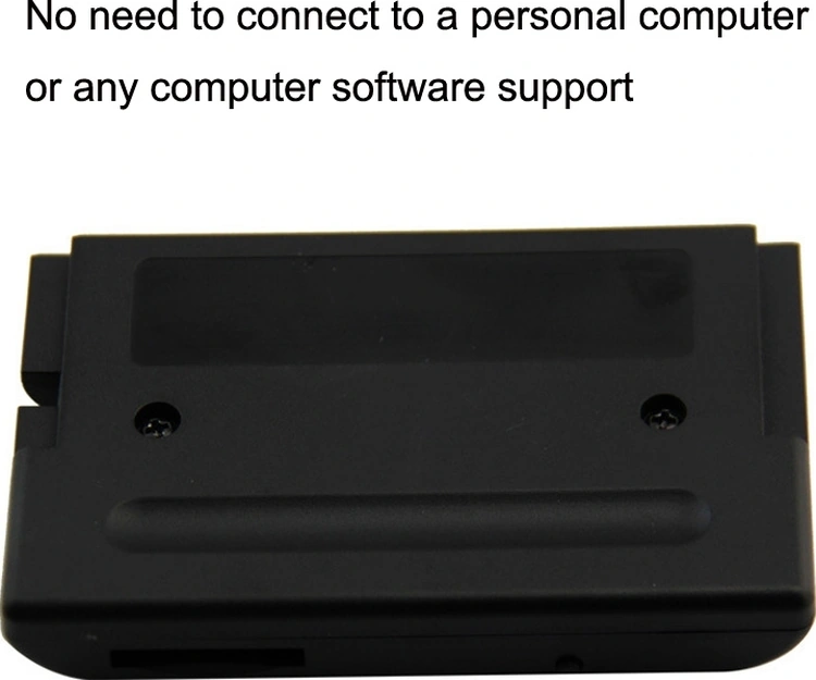 Sones Sega İçin Md-001 Oyun Yakma Kartı Siyah