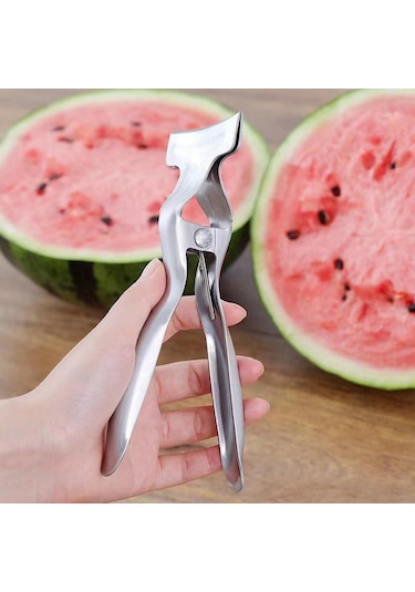 Suntek Karpuz Kesici Temiz Pense Şekli Mutfak Gereçleri İçin Gümüş Diğer