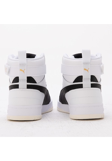 Puma RBD Game - Erkek Beyaz-Siyah Bilekli Spor Ayakkabı - 385839 Çok Renkli