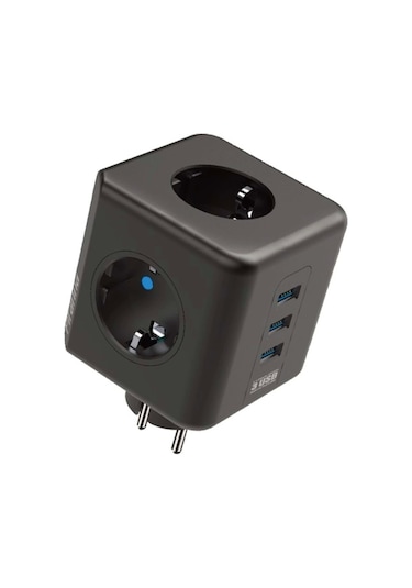 Winnboss Akım Korumalı Isıya Dayanıklı 3 Lü Duvar Tipi Priz 3 Adet Usb 3440 Diğer