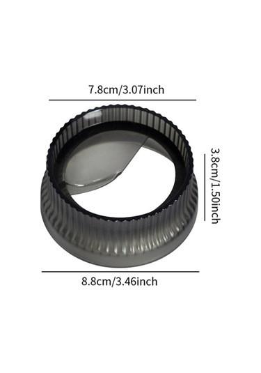 Trendooze Espresso Kullanımı İçin Gerekli Siyah Araç Multifonksiyonel Pratik Dozaj Kahve Takımı Siyah