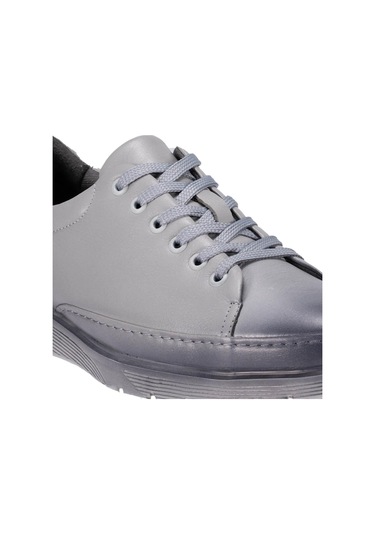 Olıver-g Erkek Deri Ayakkabı Gri Gri