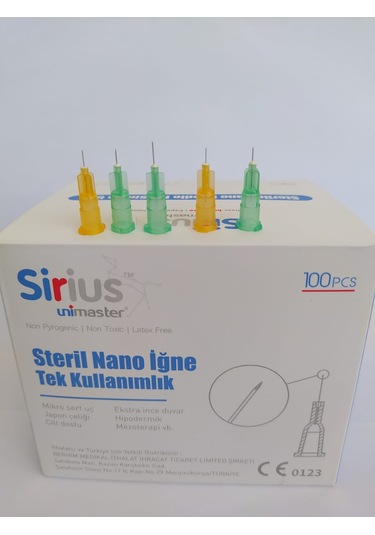 Unimaster Mezoterapi İğnesi 32 G 6 MM 100 Adet