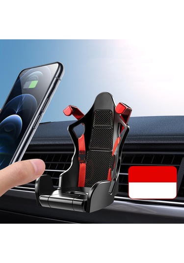 Suntek Araç Telefonu Hava Firar Montajı Kırmızı