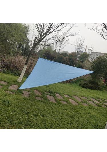 Qingmipy 3x3x3m Turuncu Dış Mekan Gölge Tenteği - 210t Poliester, Su Geçirmez, Rüzgar Dayanıklı, Bahçe/patio İçin Güneş Koruyucu 3 Kanca İle