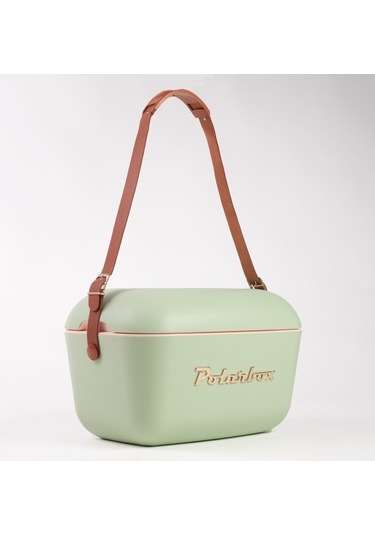 Polarbox Gold Edıtıon Soğuk Tutucu Buzluk Ve Sıcak Tutucu Olive Green - Gold Thermo Çanta 20 Lt Yeşil