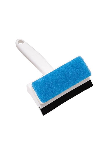 Sones 2'si 1 Arada Pencere Cam Temizleme Fırçası Toz Toplayıcı Pencere Fırçası Temizleme Sileceği Beyaz