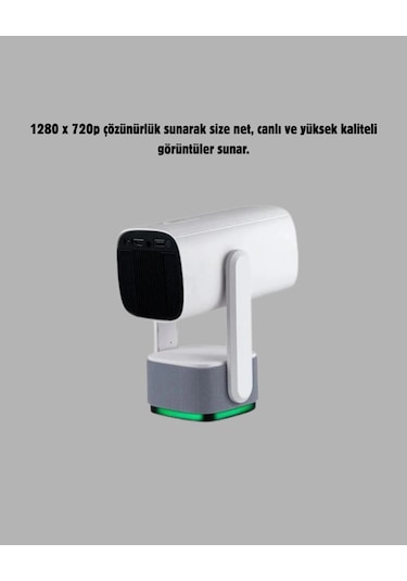 Hd 720p Projeksiyon Geniş Ekran, 10.000 Saat Ampul Ömrü, Ev Sineması Deneyimi