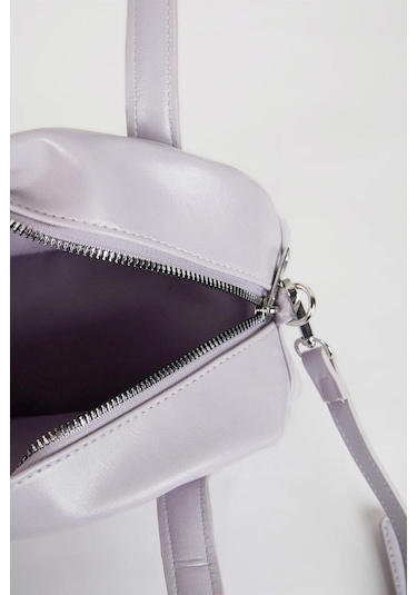 Defacto Kadın Suni Deri El Çantası B9353AXNSPR46 Mor