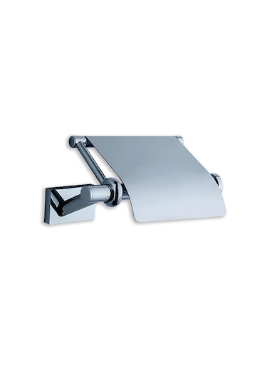 Soho Pıccolo Kapaklı Kağıtlık Krom