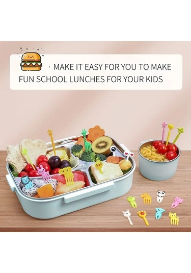 Aurora Kedi İmalamaçı Çocuk Mini Karikatür Meyveçatal Seti Çok Renkli