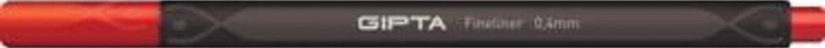 Fınelıner Kalem 0.4 Kırmızı 12 Li