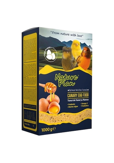 Nature Plan Yumurtalı Kanarya Maması 1 KG