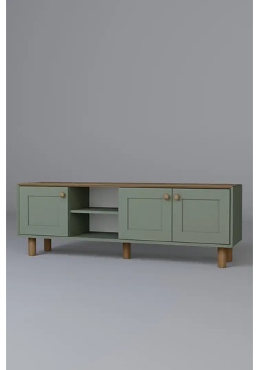 Bohem Serisi Natura Yeşil Tv Ünitesi Yeşil