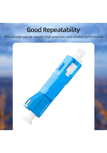 Yaozixa Sc Erkekden Lc Dişeye Fiber Optik Adaptörü - Yüksek Verimli, Düşük Kayıp, 1200-1600nm Dalga Boyu, 1000+ Tak-çık