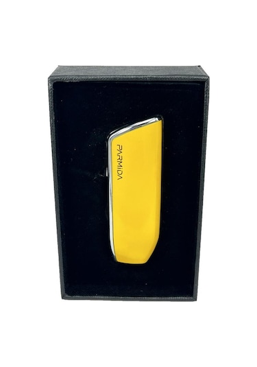 Parmida Torch 3 Jet Puro Çakmağı Sarı Metal