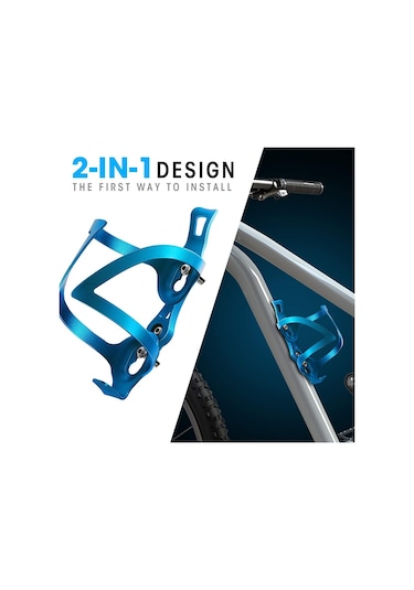 Döner Tabanlı Junsunmay Bisiklet Bardak Tutucu Kafesleri Bisiklet Su Şişesi Alüminyum Alaşımlı Braket Siyah Siyah