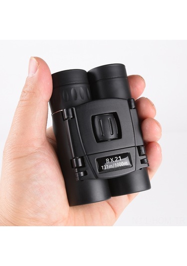 Suofeng Yüksek Çözünürlüklü Mini Kompakt İkilik Teleskop 8x21-100x22 Dış Mekan Kullanıma Uygun + Telefon Tutucu, Fotoğrafçılar İçin Harika Hediye