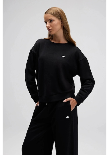 Ellesse Bayan Sweat Ef527-bk Siyah SiYAH
