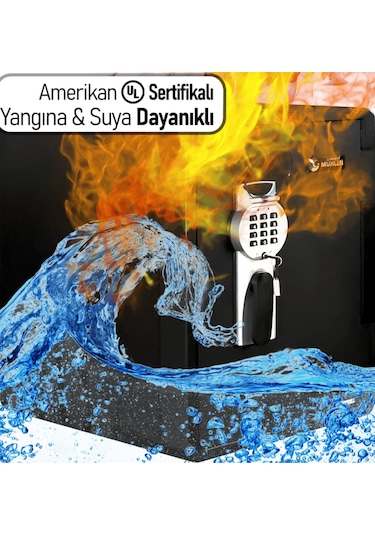 Mühlen 2096 Yangına Karşı Dayanıklı Para ve Değerli Eşya Kasası