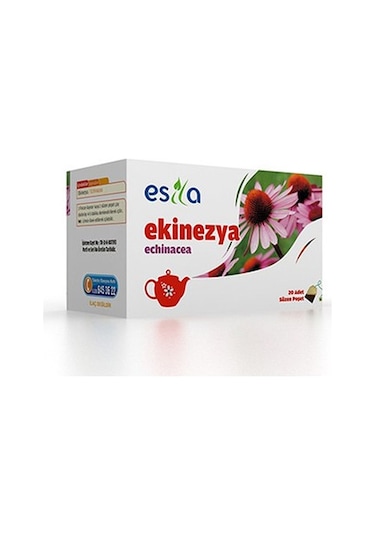 Esila Ekinezya Bitki Süzen Poşet Çay 20 x 2 G