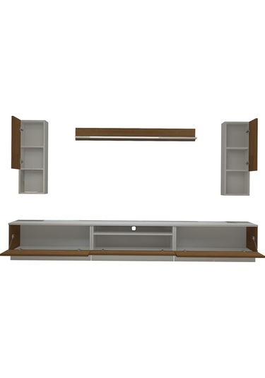 Decoraktiv Trendstyle 270da Mdf Tv Ünitesi Tv Sehpası Beyaz - Ceviz
