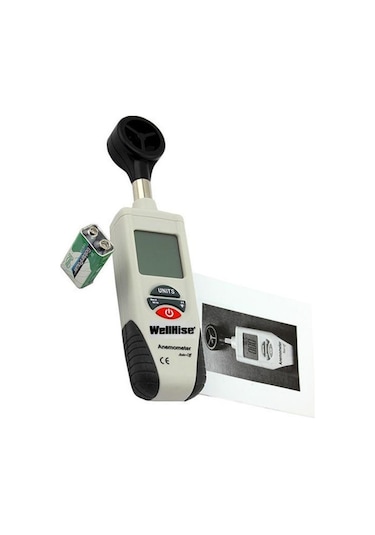 Wellhise Ht-380 Dijital Anemometre Rüzgar Hızı Ölçer N11.115