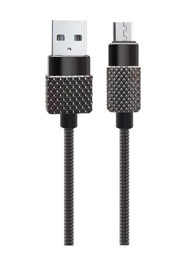 Powermaster 2372 Micro Usb Metal Şarj Ve Data Kablosu 1Mt 3A