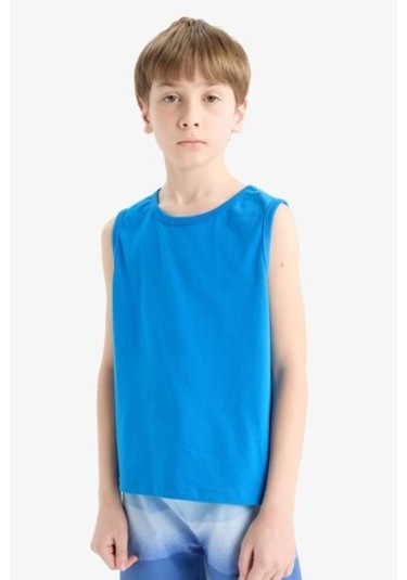 Defacto Erkek Çocuk Bisiklet Yaka Atlet F0693a825hsbe64 Mavi Defacto Erkek Çocuk Bisiklet Yaka Atlet F0693a825hsbe64 Mavi