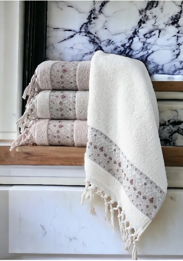 Sidney 4lü El-yüz Havlusu 50x90 Cm Asorti Karışık