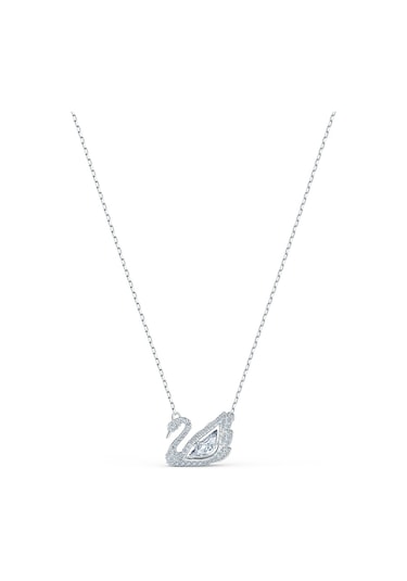 5514421 Swarovski Kolye Dancing Swan-Necklace Czwh-Rhs
