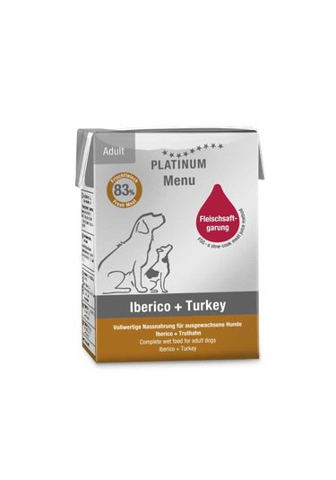 Platinum Iberico Ve Hindili Köpek Yaş Maması 185 Gr