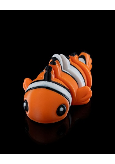 Sevimli Hareketli Palyaço Balık 12x8 Cm