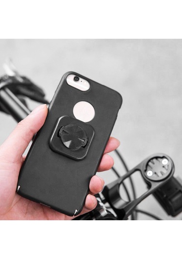 Xiyyadms Bisiklet Telefon Tutucu, Direk Önü Monte Edilebilir, Siyah Plastik Malzeme, Kolay Yürüyüş İçin Tasarlanmış