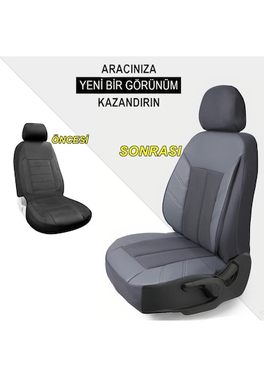Akik Serisi Fiat Egea İle Uyumlu Tam Set Oto Koltuk Kılıfı