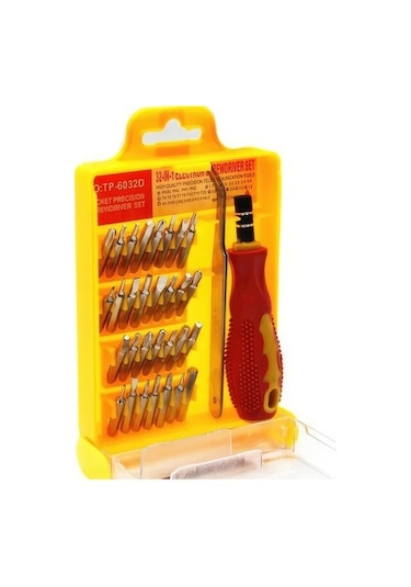 32 Parça Cep Telefonu Pc Saat Mini Tornavida Seti Tamir Takımı Tamir Seti