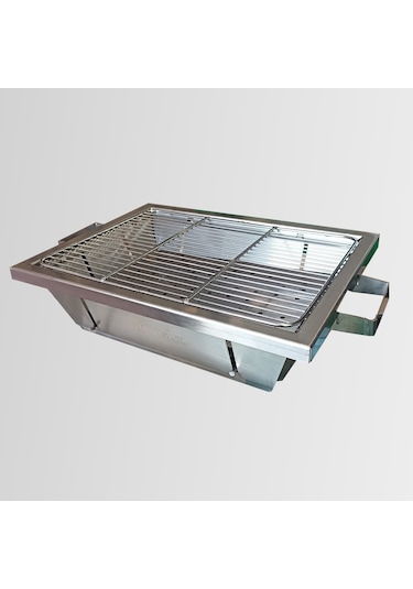 Nurgaz Campout NG-KM Katlanır Krom Kamp - Piknik Mangal - Çantalı