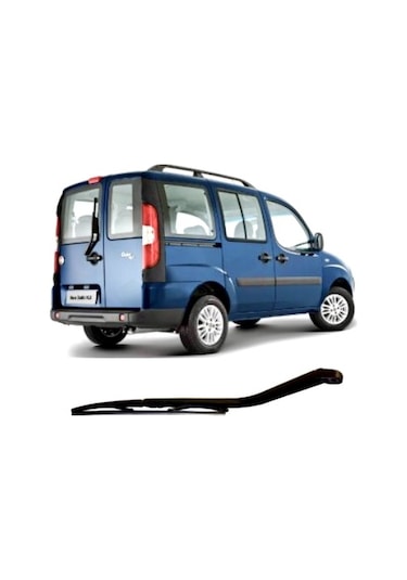 Fiat Doblo 2001-2010 Arka Silecek Kolu Ve Süpürgesi