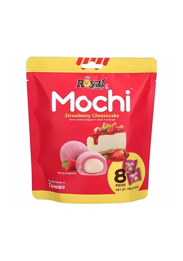 Royal Family Mochi Strawberry Cheesecake 120g