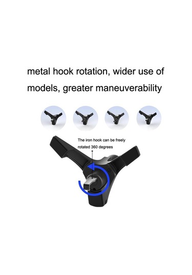 Sones Y Tipi Hava Çıkışı Cep Telefonu Braketi Klima Limanı Araç Desteği 15mm Top Kafa