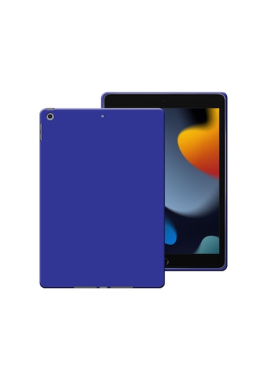 Apple Uyumlu iPad, 10,2 İnç Rubber Yıkanabilir Silikon Kılıf