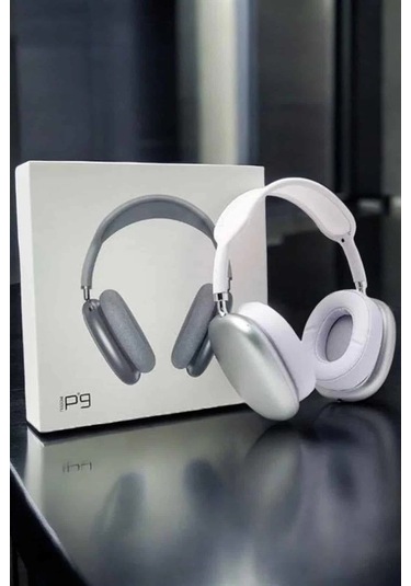Bfs P9 Air Max Kablosuz 5.0 Mikrofonlu Bluetooth Kulaklık Beyaz Yüksek Ses Kaliteli